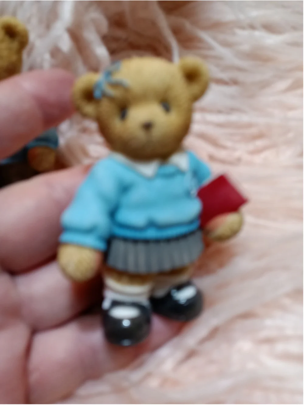 Cherished Teddies School Boy & Girl Learn All There Is To Learn 2003 Rare Set